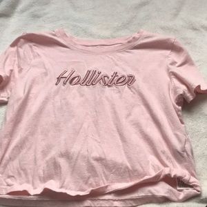 Pink holister tee